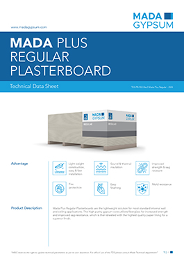 Mada Plus Regular Plasterboard