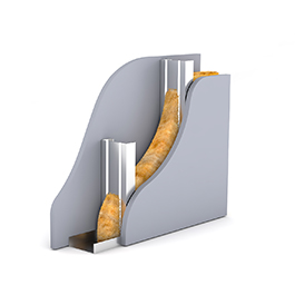 MonoPlus partition system offers enhanced acoustic and fire-resistant properties, ensuring strong and reliable wall support.