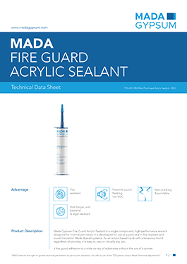 Fire Guard Acrylic Sealant