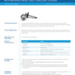 Hex Washer Head Screw