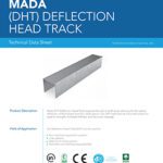 Double hat-shaped metal track used in ceiling grid systems for suspended drywall or acoustic tile installations.