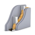 MultiPlus partition system offers high acoustic insulation and fire resistance, perfect for interior wall solutions.