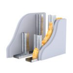 SoundPlus partition system provides soundproofing, ideal for spaces requiring superior acoustic control and fire safety.