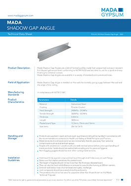 Shadow Gap Angle