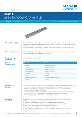 M-50 Shadow Gap Angle