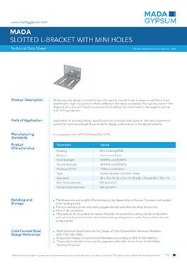 Slotted L- Bracket