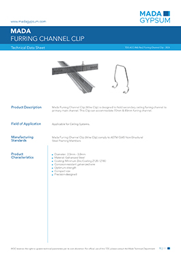 Furring Channel Clip